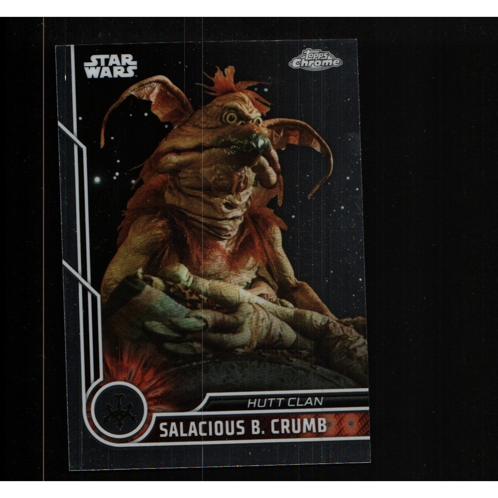 2023 Topps Chrome Star Wars Salacious B Crumb #46 Hutt Clan Kowakian Card